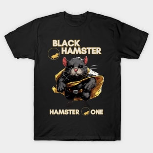 Black Hamster T-Shirt